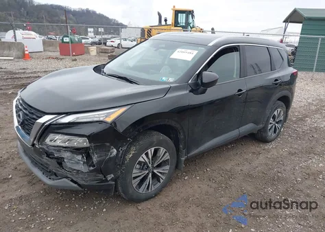 2023 Nissan Rogue Sv Intelligent Awd z USA, uszkodzony, nr VIN 5N1BT3BB2PC909961